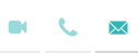 video - phone - mail icon